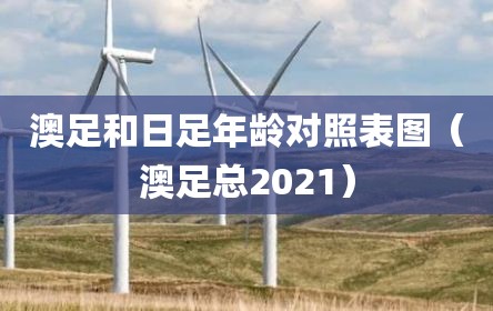 澳足和日足年龄对照表图（澳足总2021）