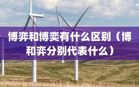 博弈和博奕有什么区别（博和弈分别代表什么）