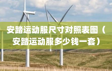 安踏运动服尺寸对照表图（安踏运动服多少钱一套）