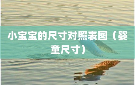 小宝宝的尺寸对照表图（婴童尺寸）