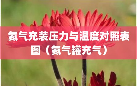 氦气充装压力与温度对照表图（氦气罐充气）