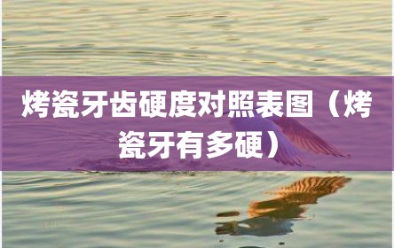 烤瓷牙齿硬度对照表图（烤瓷牙有多硬）