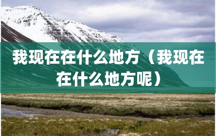 我现在在什么地方（我现在在什么地方呢）