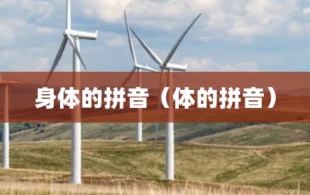 身体的拼音（体的拼音）