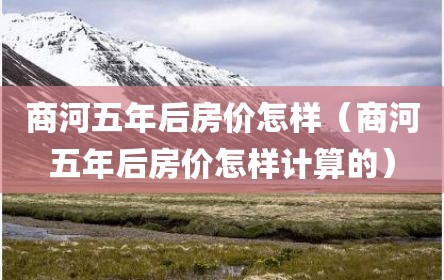 商河五年后房价怎样（商河五年后房价怎样计算的）