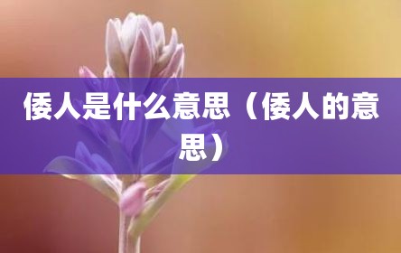 倭人是什么意思（倭人的意思）