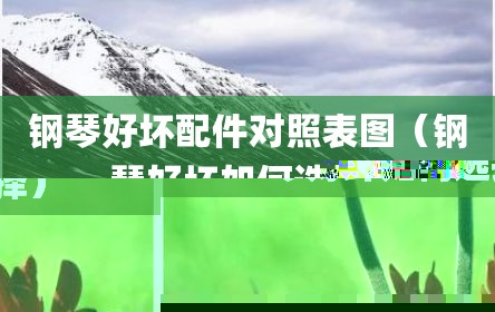 钢琴好坏配件对照表图（钢琴好坏如何选择）