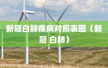 新冠白肺疾病对照表图（新冠 白肺）