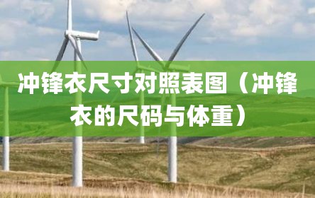 冲锋衣尺寸对照表图（冲锋衣的尺码与体重）