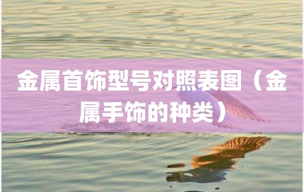 金属首饰型号对照表图（金属手饰的种类）