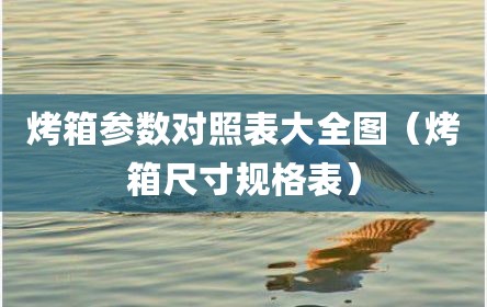 烤箱参数对照表大全图（烤箱尺寸规格表）