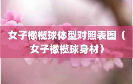 女子橄榄球体型对照表图（女子橄榄球身材）
