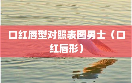 口红唇型对照表图男士（口红唇形）