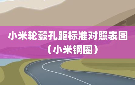 小米轮毂孔距标准对照表图（小米钢圈）