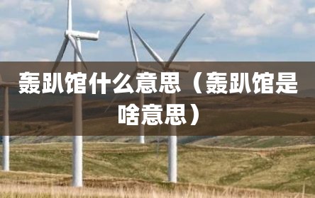 轰趴馆什么意思（轰趴馆是啥意思）