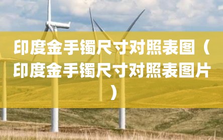 印度金手镯尺寸对照表图（印度金手镯尺寸对照表图片）