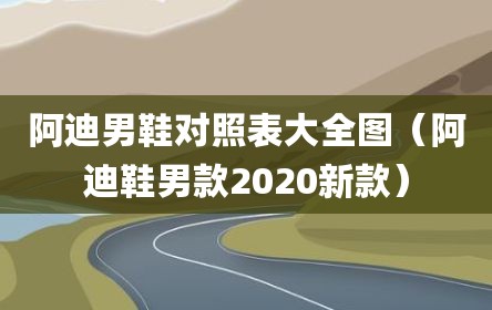 阿迪男鞋对照表大全图（阿迪鞋男款2020新款）