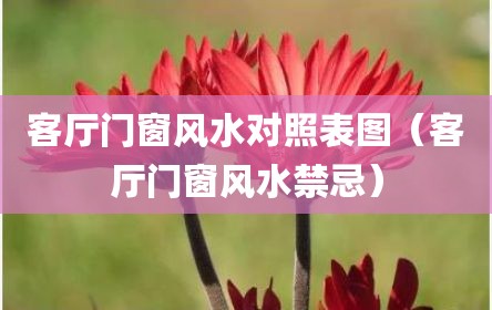 客厅门窗风水对照表图（客厅门窗风水禁忌）