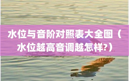 水位与音阶对照表大全图（水位越高音调越怎样?）