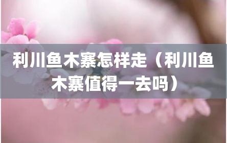 利川鱼木寨怎样走（利川鱼木寨值得一去吗）