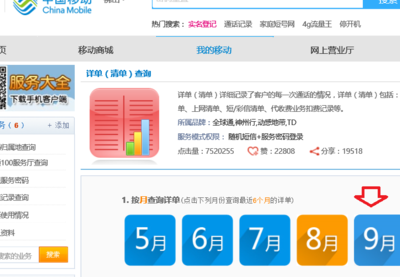 山西移动网上营业厅(山西移动网上移动营业厅详单查询怎么查？)