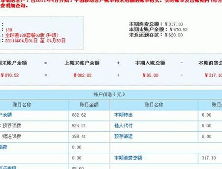 中国移动话费详单（中国移动话费详单可拟删除吗）