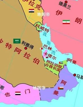 阿联酋地图（阿联酋地图高清中文版）