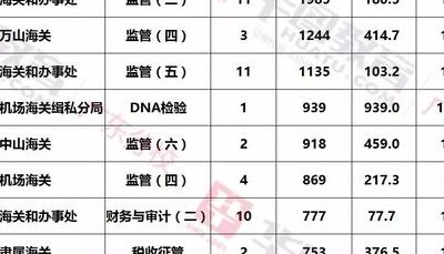 深圳海关面试（深圳海关面试成绩）