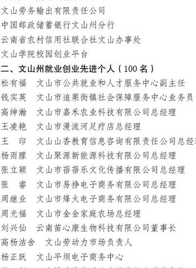 云南省文山州人事网（文山州人力资源网）