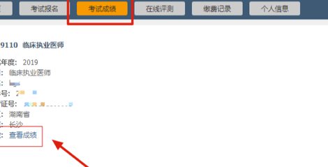 医学成绩查询入口官网首页（医学考试网成绩查询入口 点击查询）