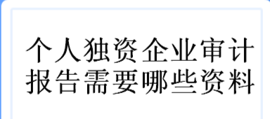 个人独资企业年检（个人独资企业年检申报在哪个网）