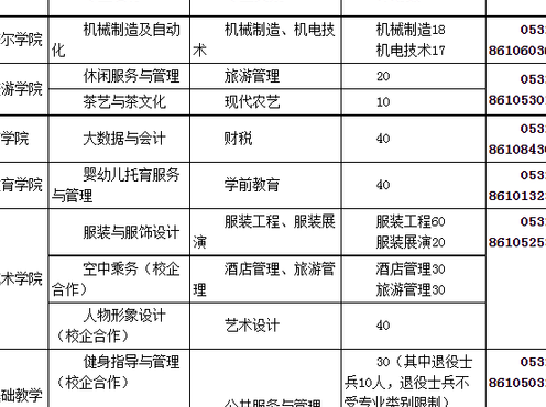 青岛职业技术学院分数线（青岛职业技术学院单招录取线）