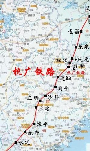 杭广高铁（杭广高铁最新线路图）