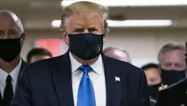 特朗普要求白宫人员戴口罩（特朗普呼吁民众戴口罩）