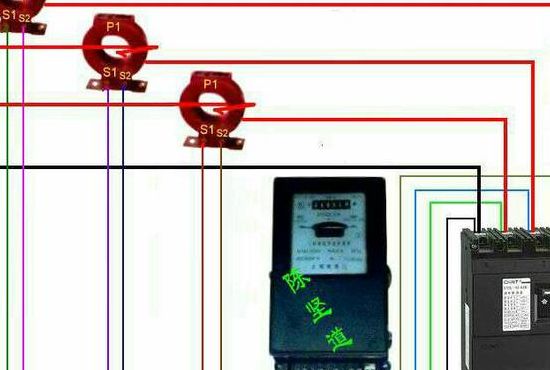 电流互感器的接线图（电流互感器的接线图片）