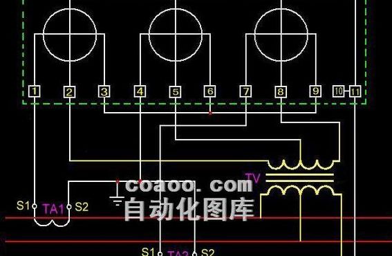 电流互感器的接线图（电流互感器的接线图片）