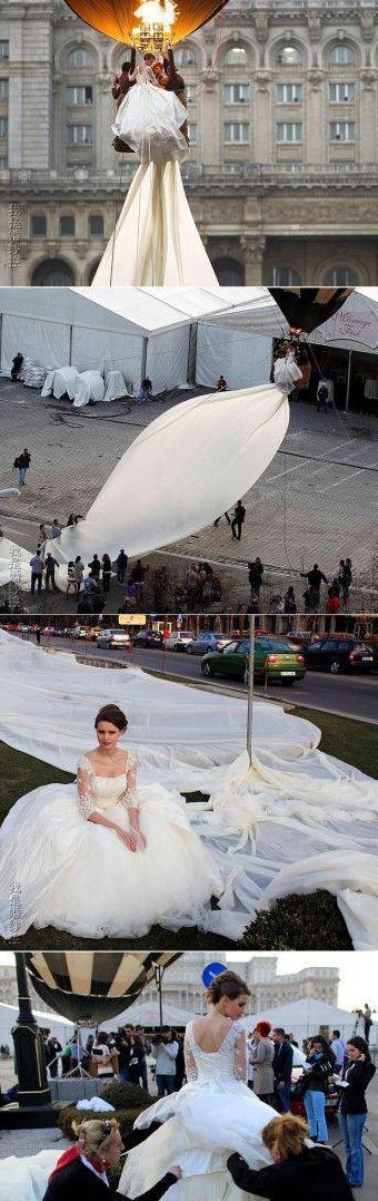 世界上最长的婚纱（世界上最长的婚纱最贵的婚纱）