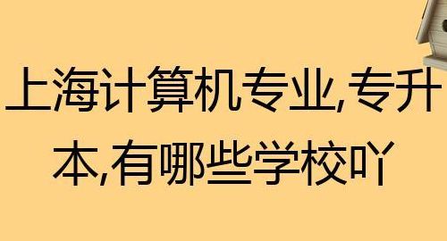 上海计算机学校（上海计算机学校招生）