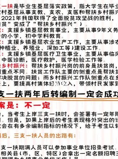 三支一扶两年后转编制一定会成功吗（河南三支一扶两年后转编制一定会成功吗）