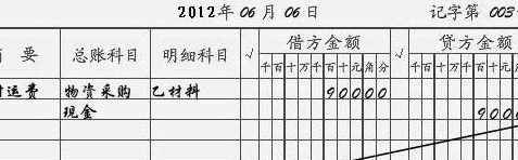 记账凭证填写样本（记账凭证填写样本图片高清）