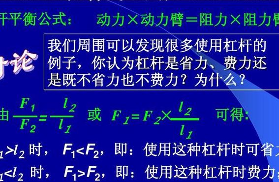 杠杆原理公式（杠杆原理公式及图解技巧）