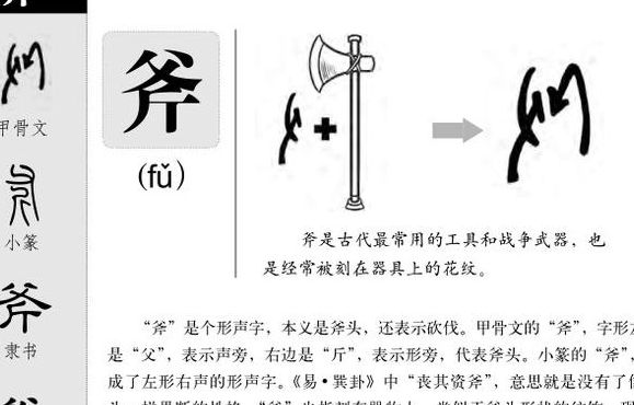 义的组词（斧的组词）