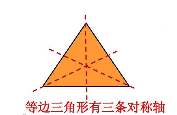 寺边三角形有几条对称轴（圆形有几条对称轴）