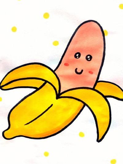 香蕉简笔画（香蕉简笔画幼儿园）