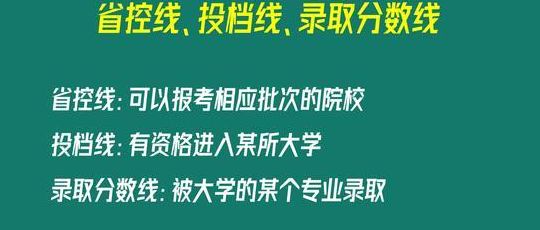 特控线是一本述是二本（特控线上录取什么意思）