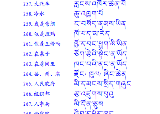 藏语学习（藏语怎么学零基础）