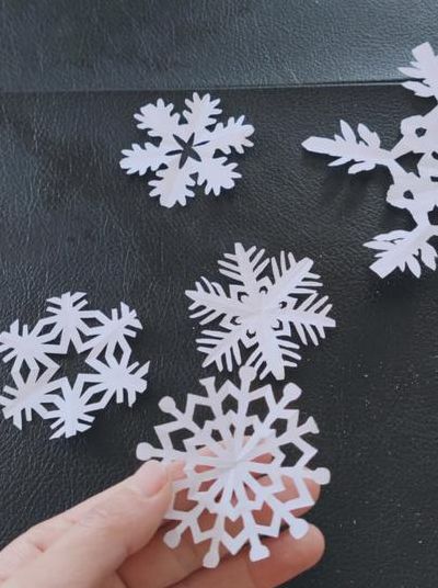 剪纸雪花（剪纸雪花图案）