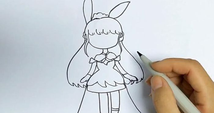 兔子公主怎么画（兔子公主怎么画呢）