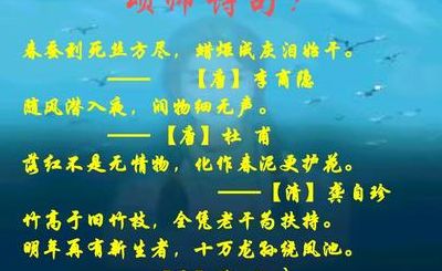 十首感师恩的诗词（十首感师恩的诗词图片）