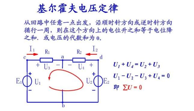 基尔霍夫电压定律（基尔霍夫电压定律,电流定律）